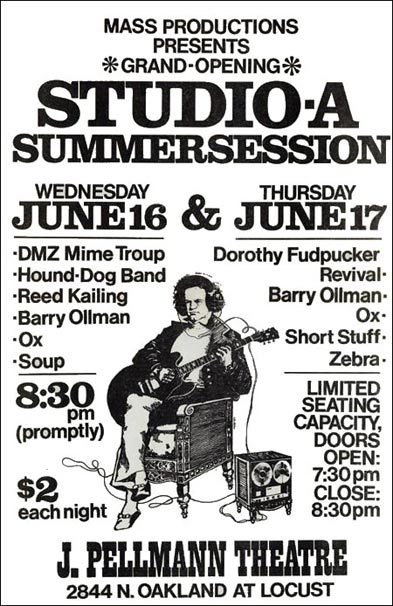 Studio-A Summersession, Milwaukee, 1971
